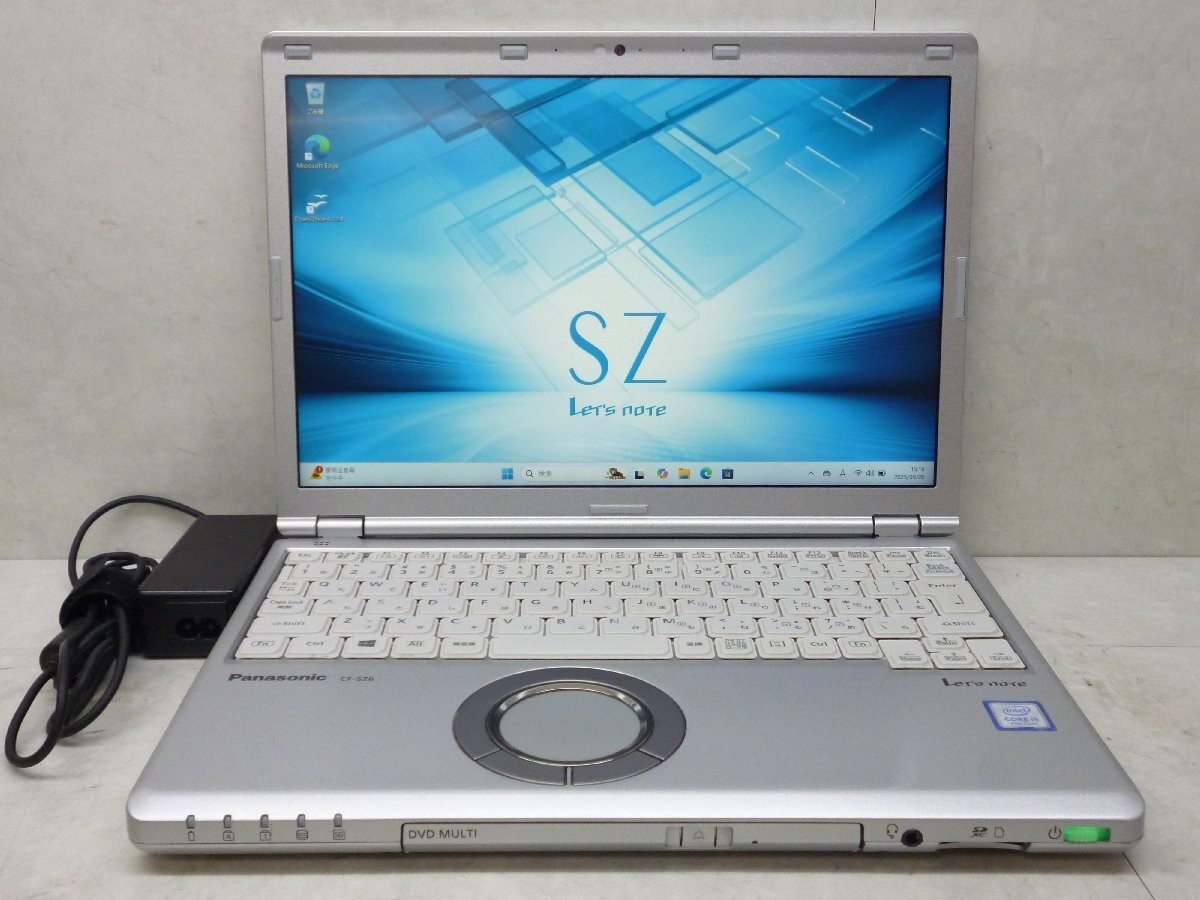 Panasonic Let’s note CF-SZ6 Intel Core i5-7300U 4GB SSD 128GB Windows 10