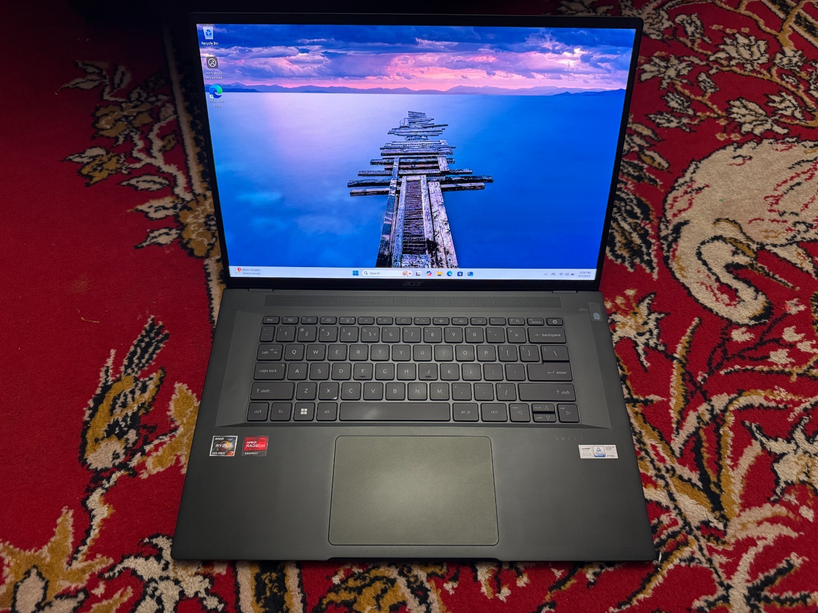 ACER SWIFT EDGE 16″ OLED UHD SFA16-41 AMD RYZEN 7 6800U 512GB 16GB *BIOS LOCK*