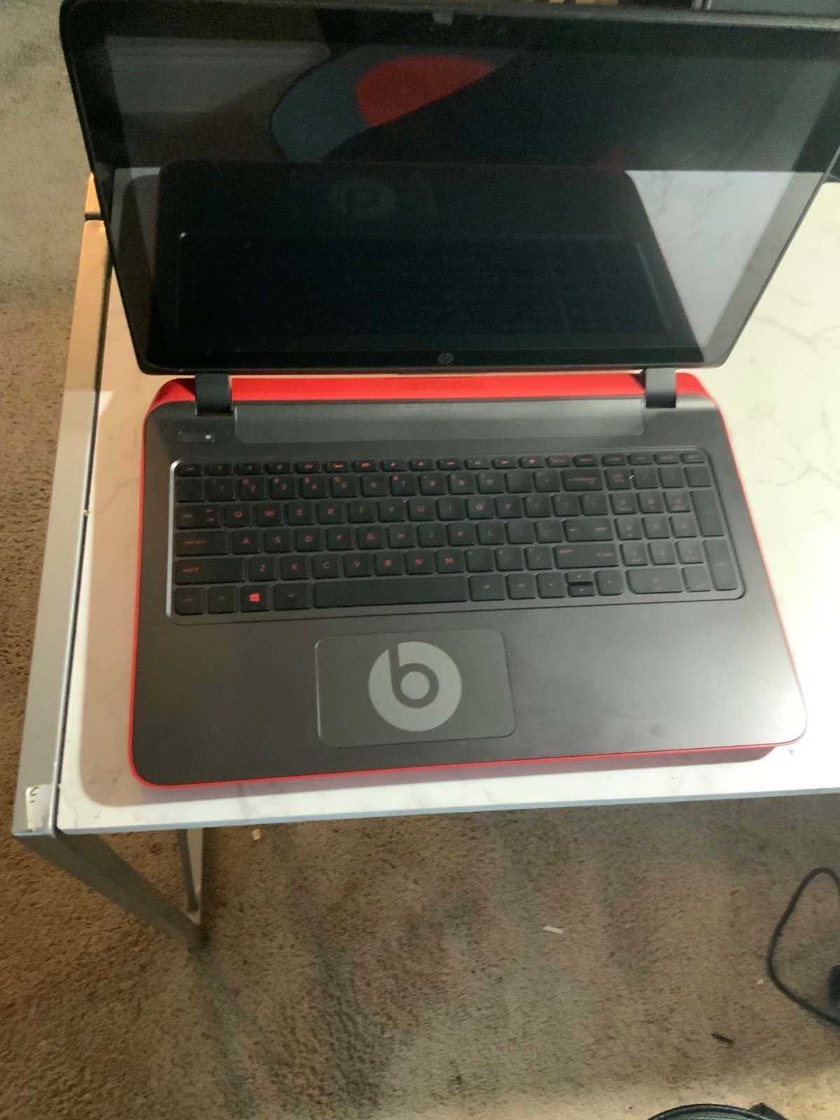 HP Pavilion Laptop – Red | AMD A8 / 8GB RAM | Windows 10 | Beats Audio 243