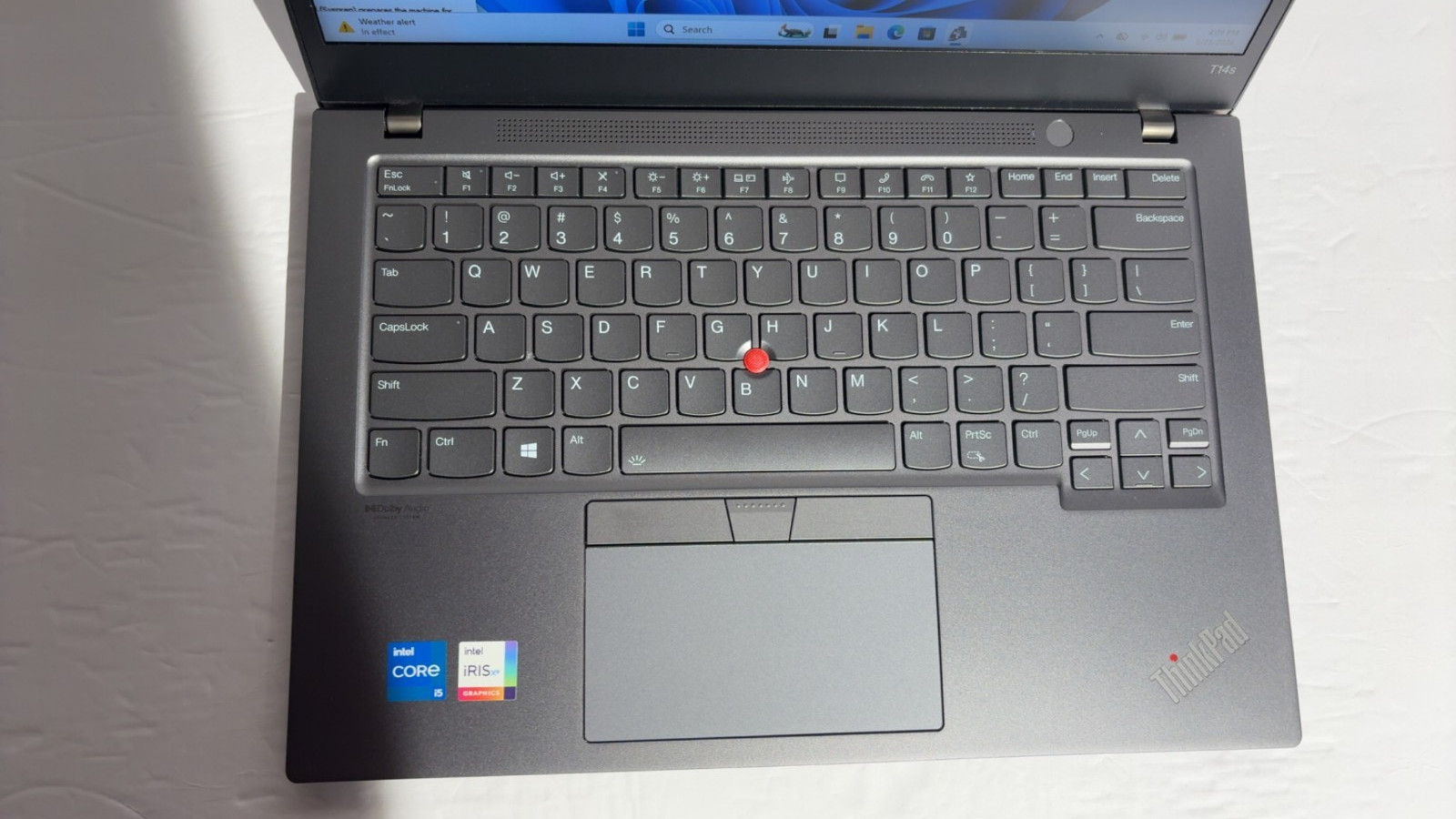 Lenovo ThinkPad T14s Gen 2 Intel i5-1135G7 2.40GHz 16GB 512GB SSD Touch 99%