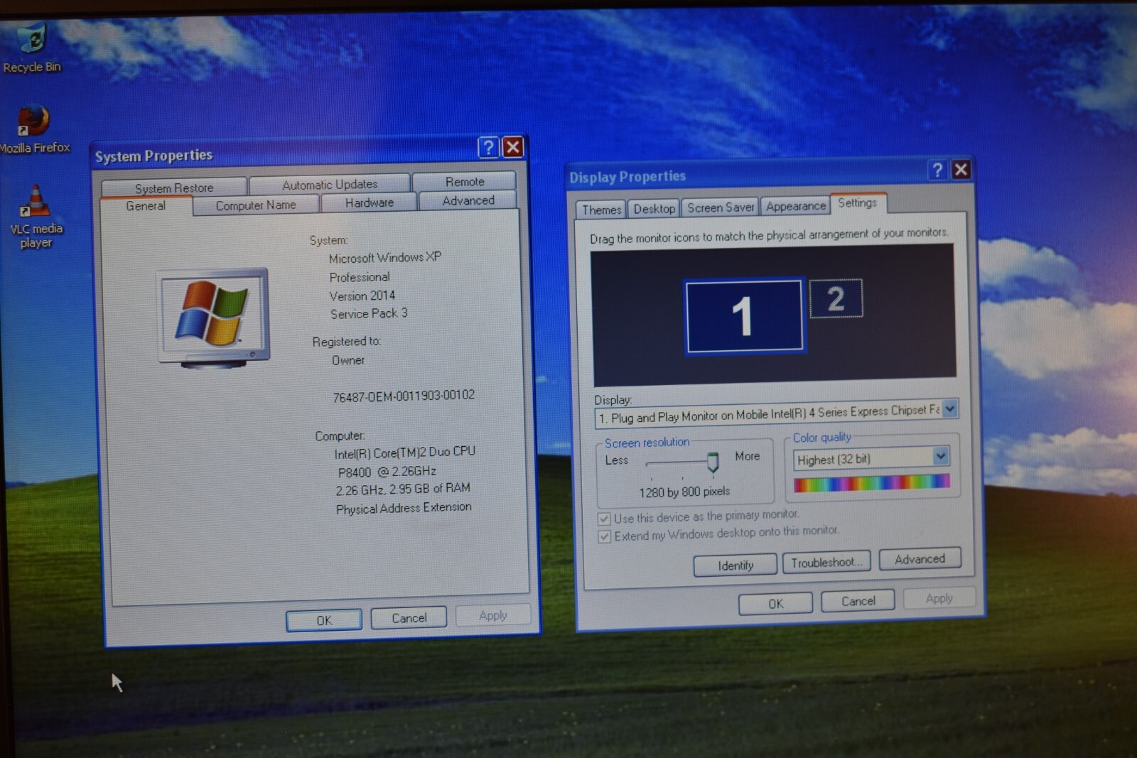 Dell Latitude E6500 Core 2 Duo 2.26GHz 3GB RAM 160GB HDD Windows XP Pro 32-bit