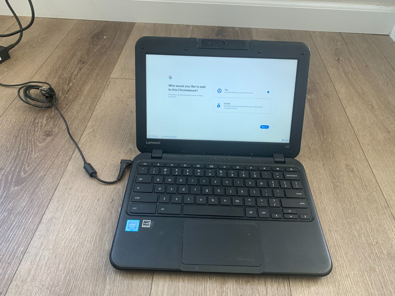 Lenovo N22-20 80SF Chromebook 11.6″ Intel Celeron N3050 1.6GHz 4GB RAM 16GB eMMC