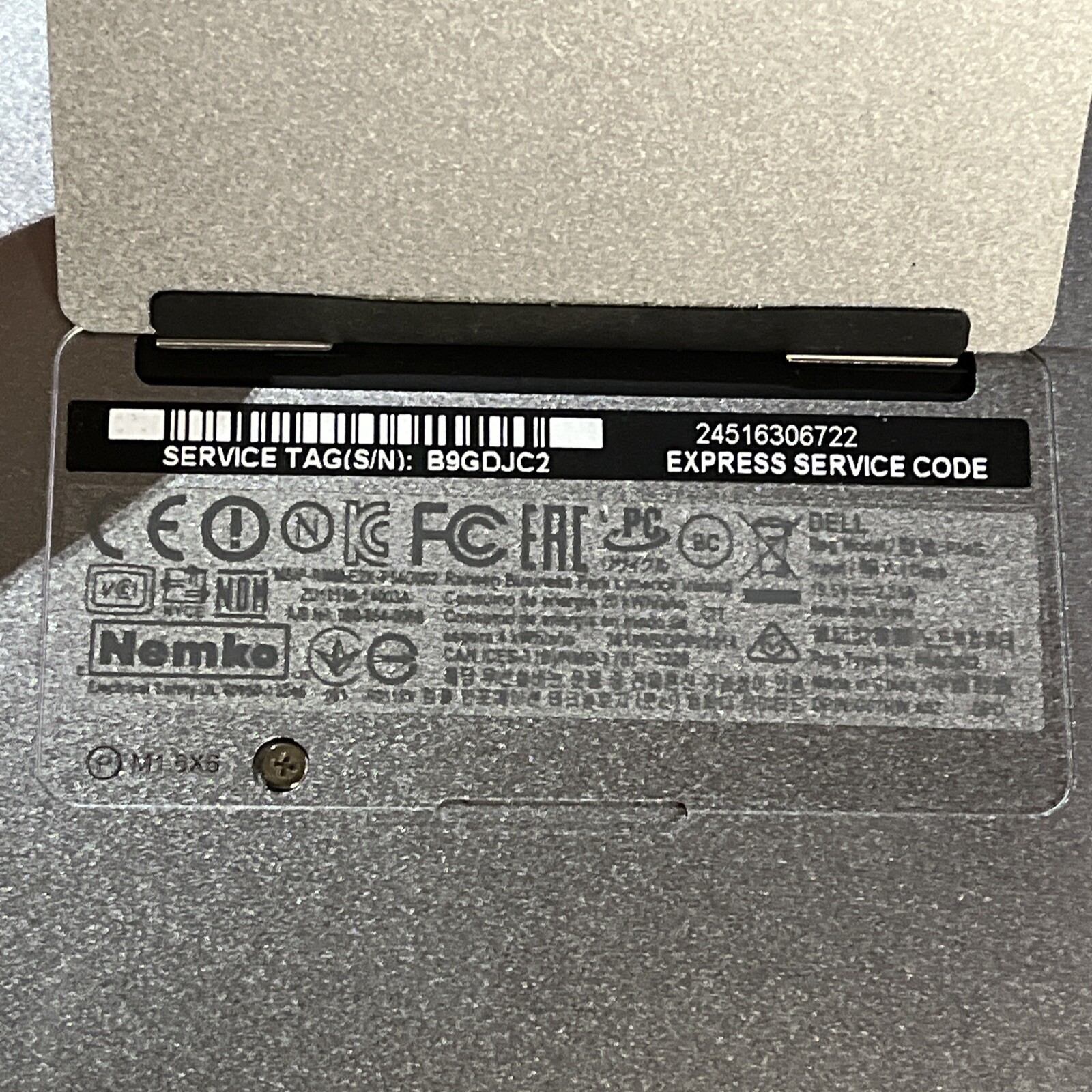 DELL XPS 13 9343 INTEL CORE I3-010U 2.10GHZ 4GB RAM NO HD
