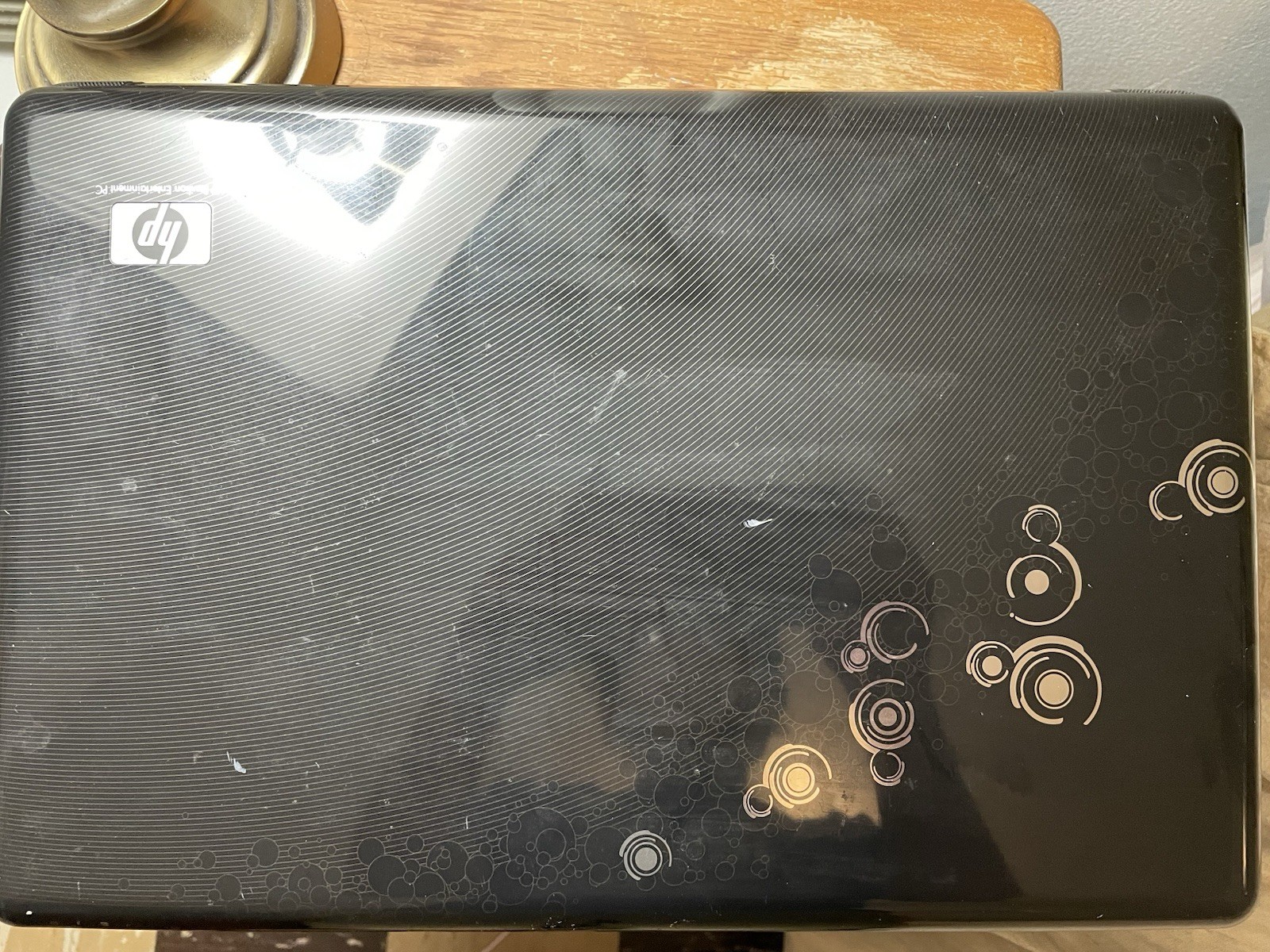 HP Pavilion Entertainment PC Dv6-1245dx Laptop for Parts Or Repair Untested