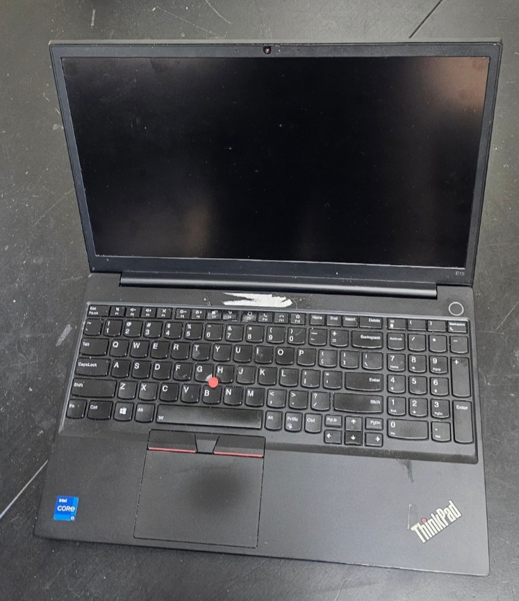 Lenovo ThinkPad E15 G2 20TDS06700 I7-1165G7 2.80GHz “Parts or repair”