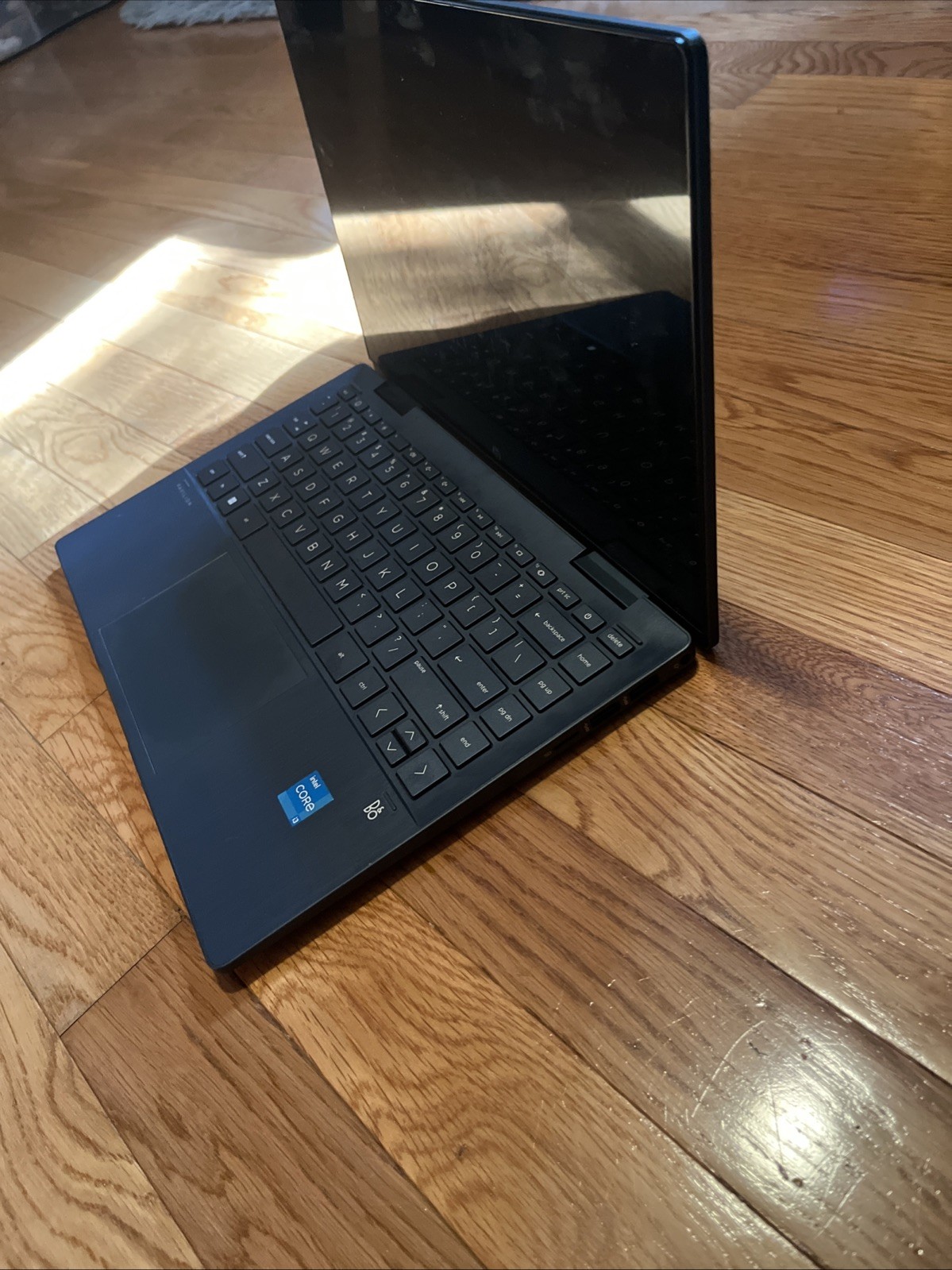HP Pavilion x360 Intel Core i3 Laptop; Two USB, USB-C, HDMI, charge cable, case.