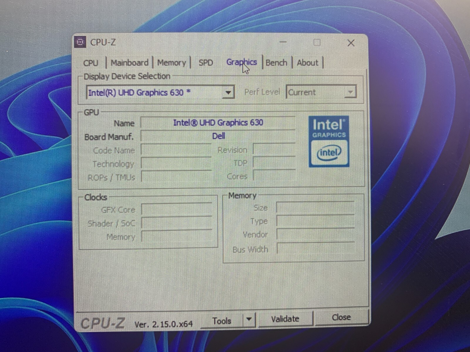 Dell Precision 7530 Laptop Intel i7-8750H 2.2GHz 32GB RAM 256GB NVIDIA P1000