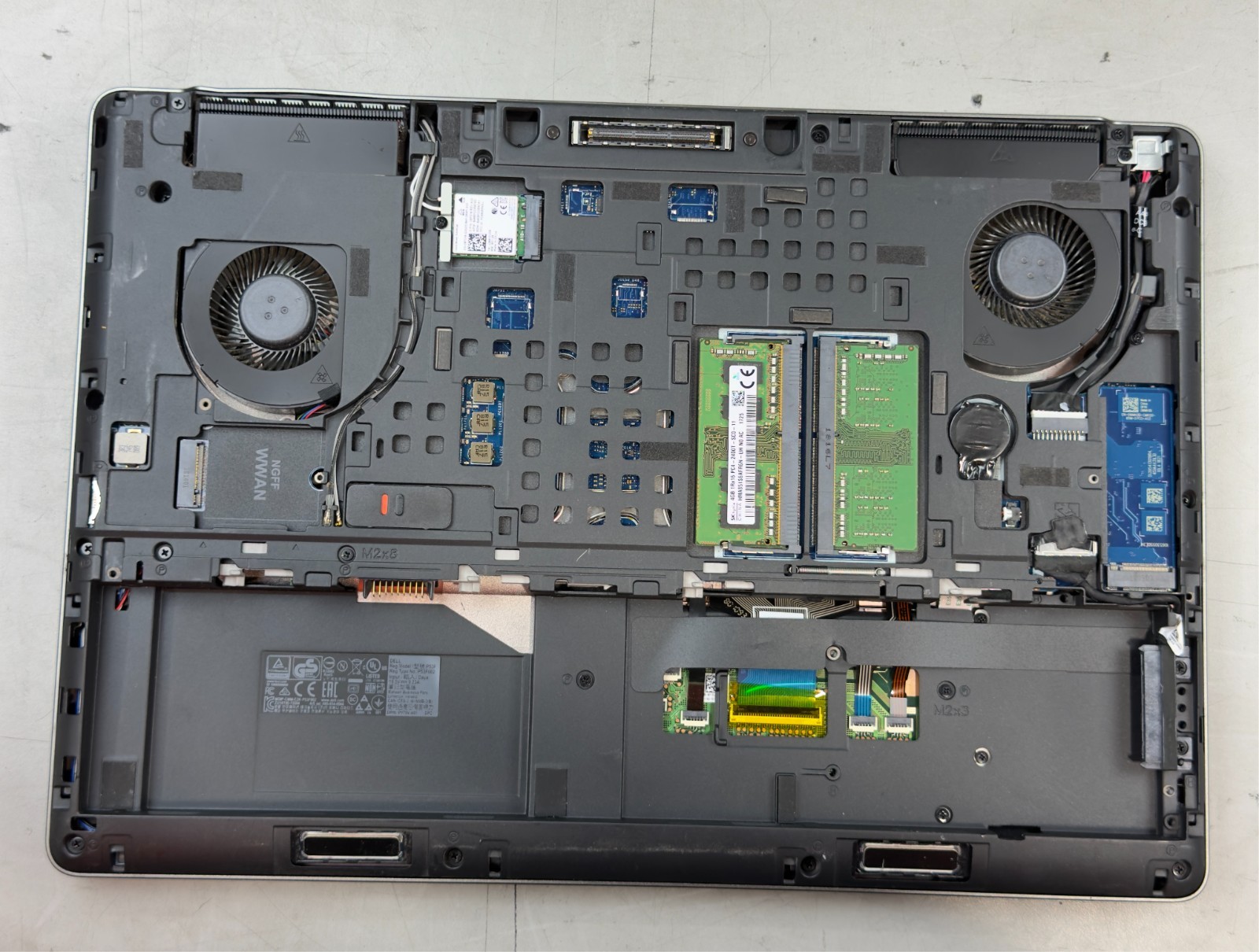 (Lot of 3) Dell Precision 7520 i5 & i7-7tTH GEN / 8GB RAM / M2200 NO SSD -RL6149