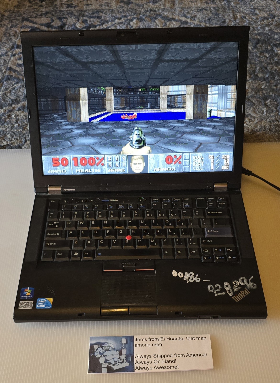Lenovo ThinkPad T410 14″ Laptop, i5-M520/6GB RAM/500GB HDD/Windows 7 Pro