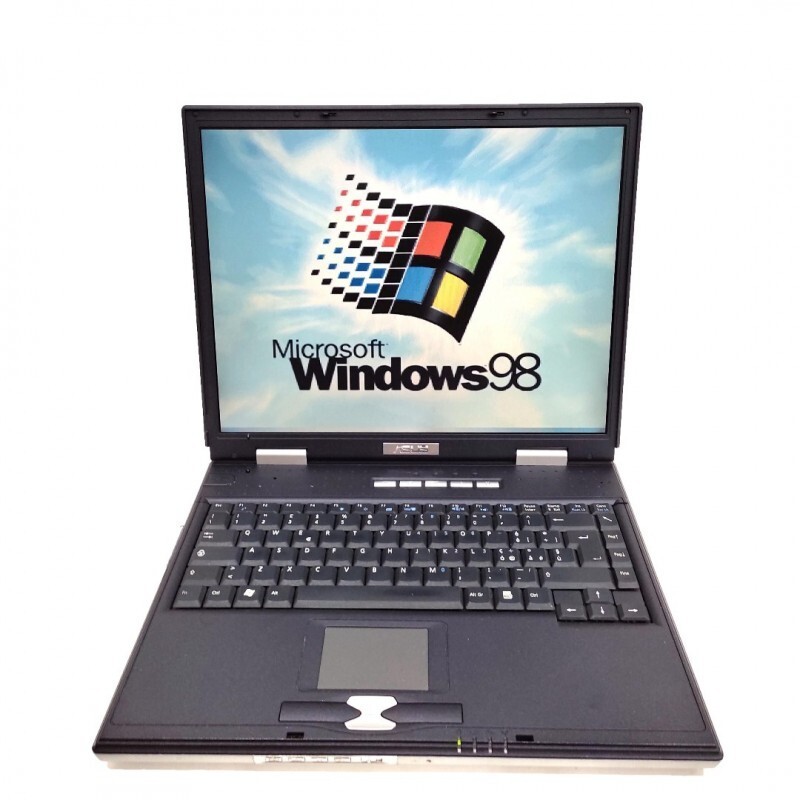 ASUS 15″ Laptop Notebook PC For Old Windows 98 RS232 21075 DOS Programs