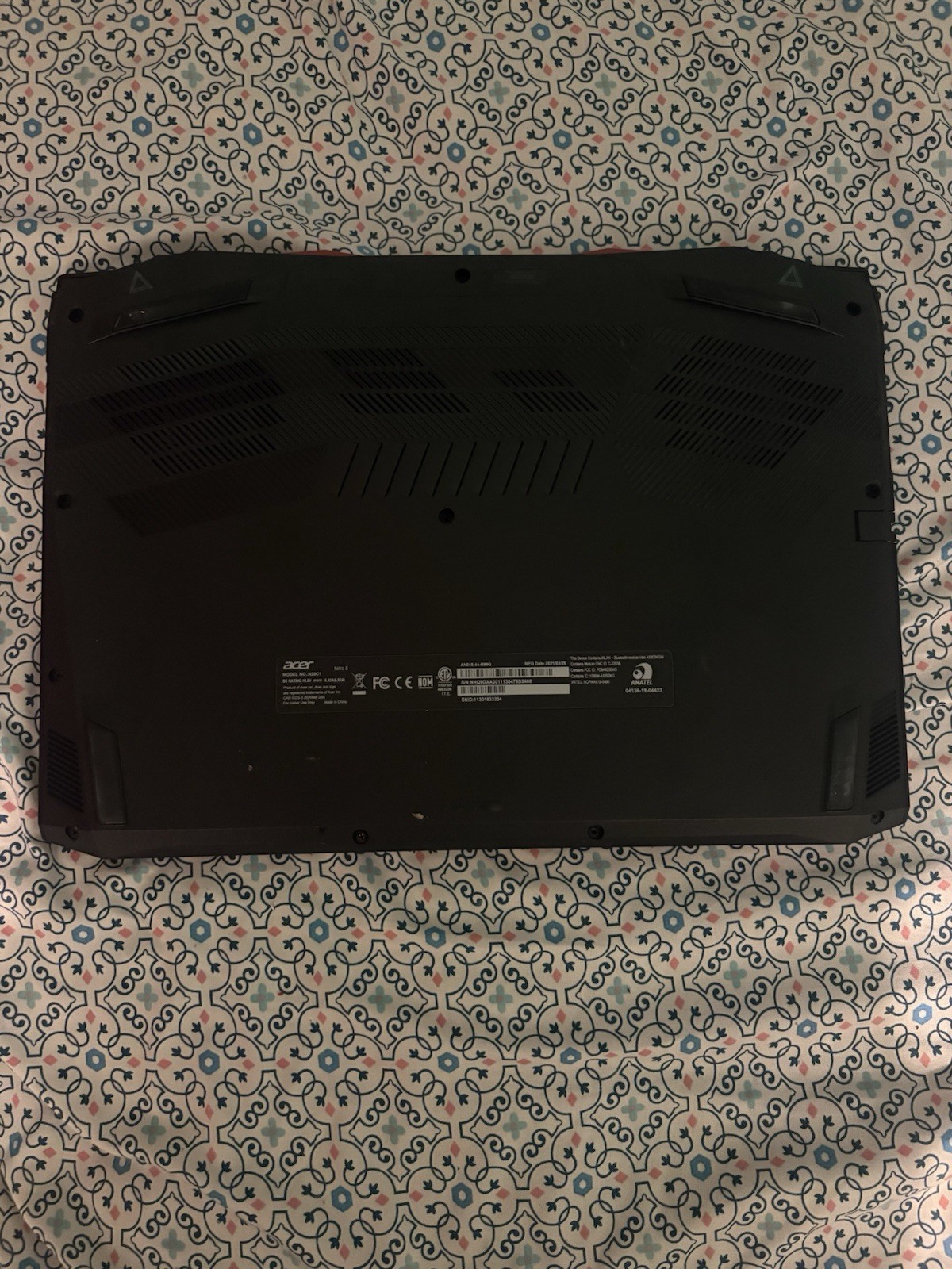 Acer Nitro 5 AN515-54-5812 15.6″ i5 9th Gen GTX 1650 8GB 256GB SSD