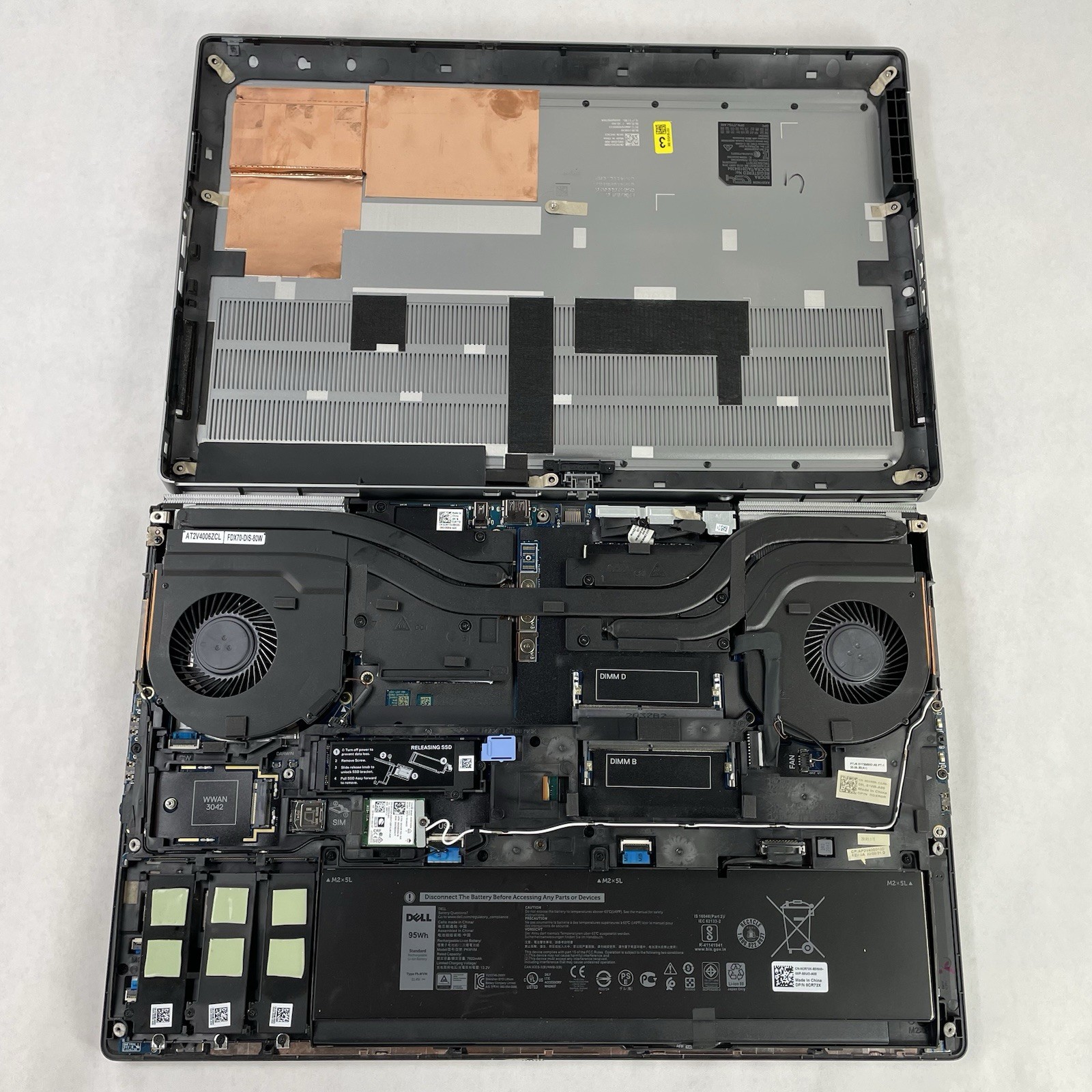 Dell Precision 7750 17.3″ i7-10850H 2.70 GHz 32 GB RAM RTX3000 No SSD No OS READ