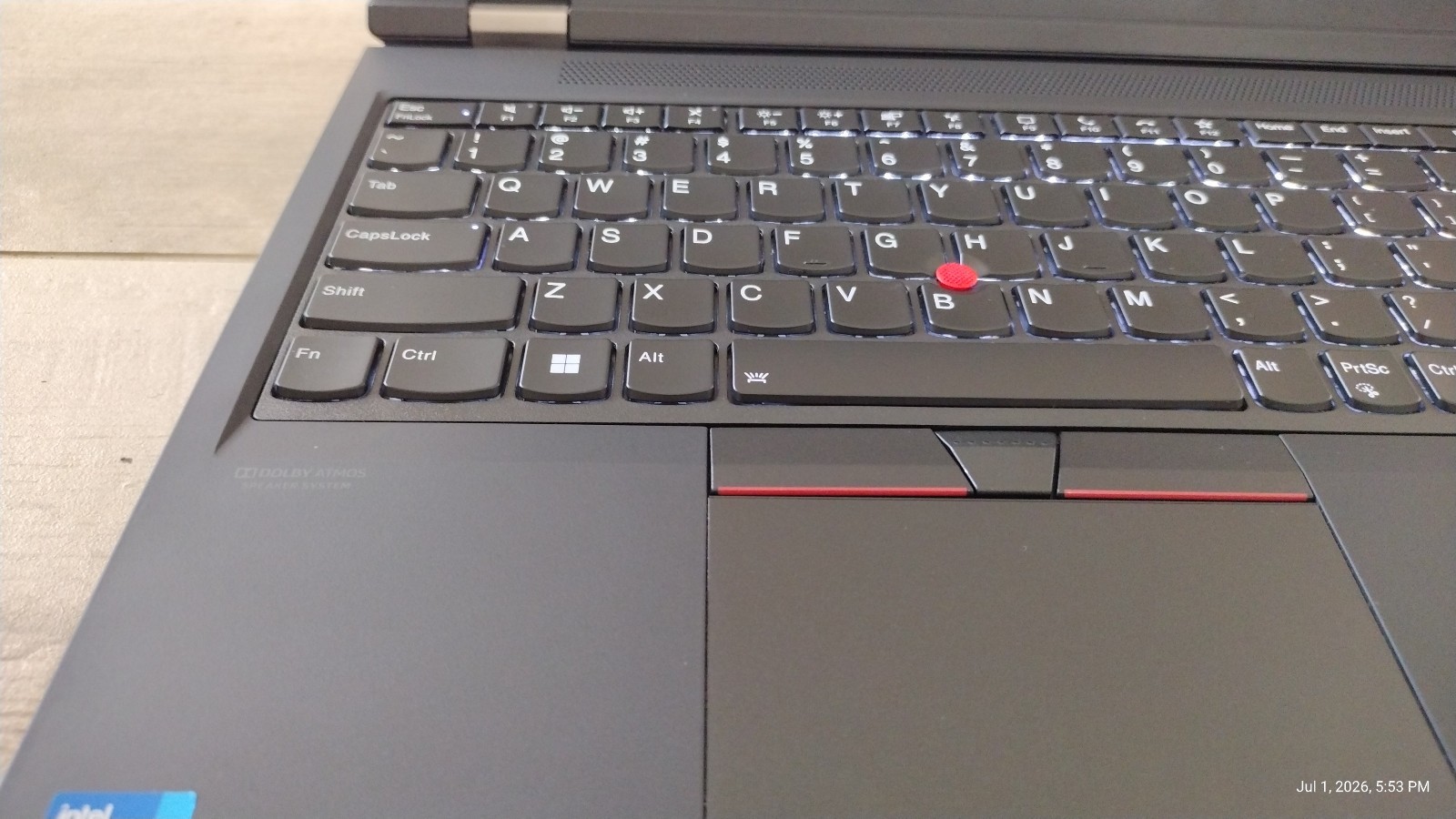 GAMING! Lenovo ThinkPad P15 Gen 2i Laptop i7-11800H 32GB 512GB Win11P NVIDIA RTX