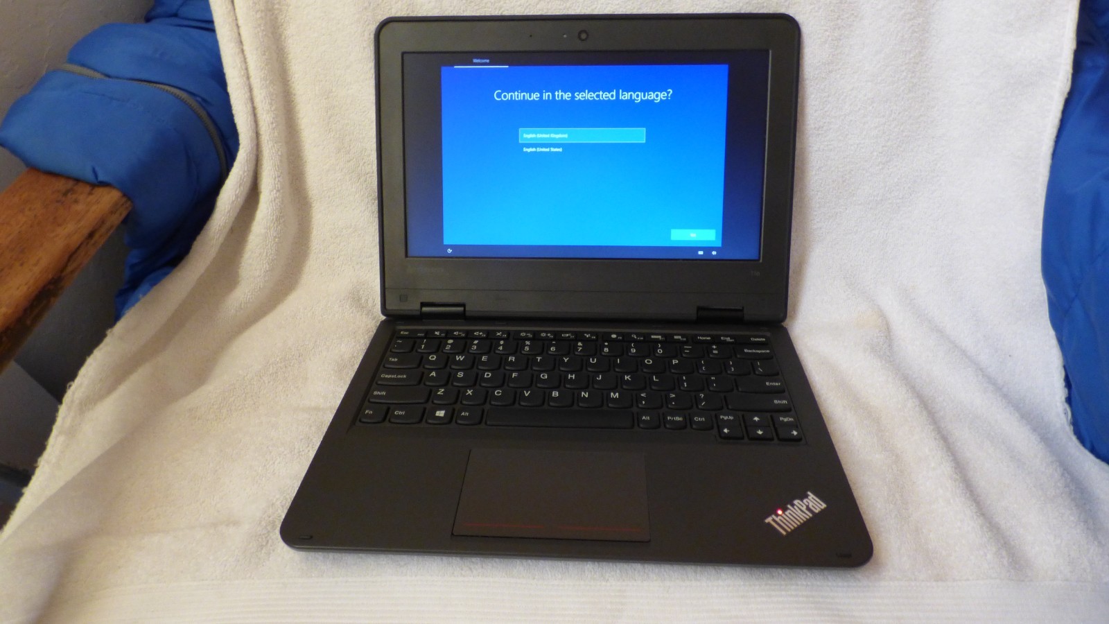 Lenovo 11e ThinkPad 11+” Laptop -No Charger-