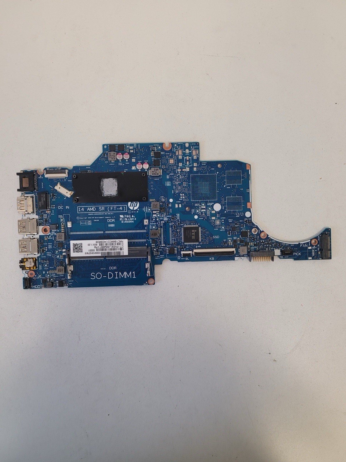 HP 14-CM 245 G7 SCHEDA MADRE 6050A2983401-MB-A02 AMD A4-9125 AMD R3