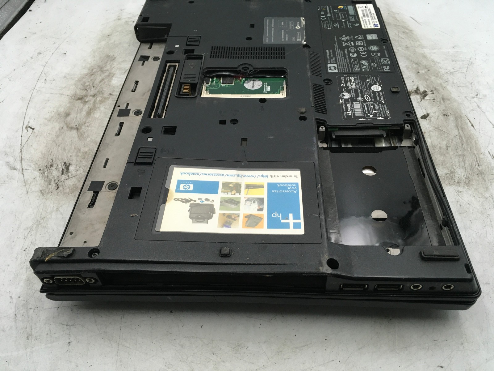 HP COMPAQ NC8430 – FOR PARTS/REPAIR – INTEL CENTRINO – NO RAM – READ DESC – BB