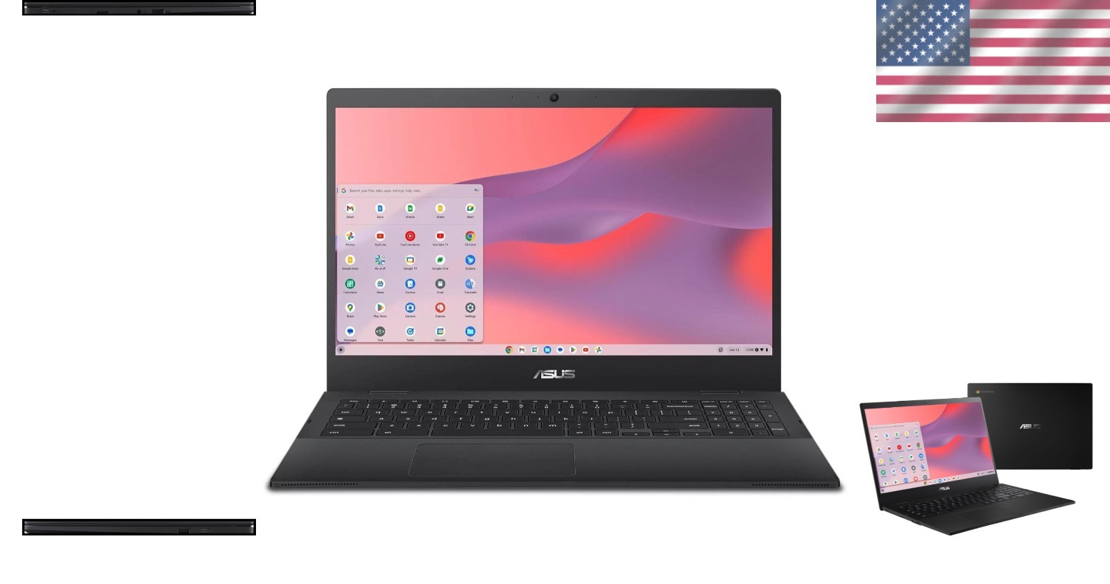 Chromebook CX1, 15.6″ FHD NanoEdge Display, Intel
