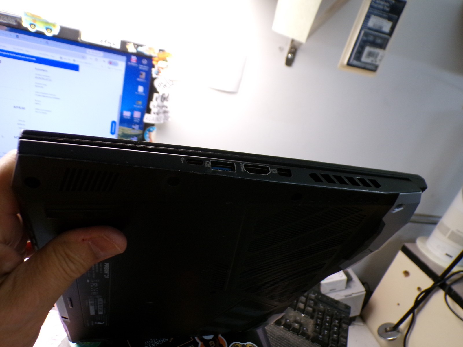 Acer Predator Helios 300 PH315-53-72XD i7-10750H 16GB RTX2060 Gaming Laptop #749