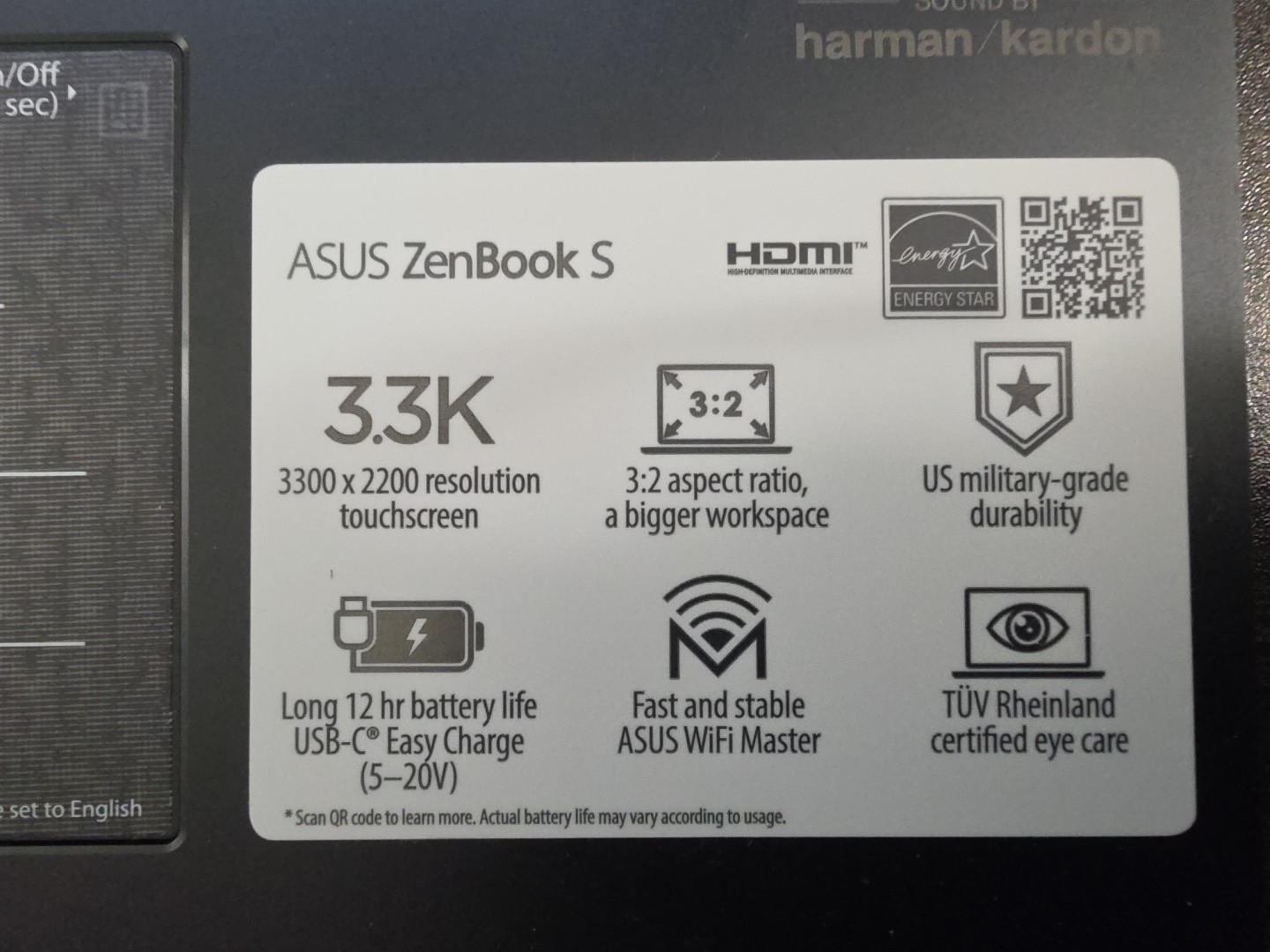 ASUS ZenBook S UX393EA-XB77T 13.9″ Touch Intel i7-1165G7 16GB 1TB W11 PRO GOLD