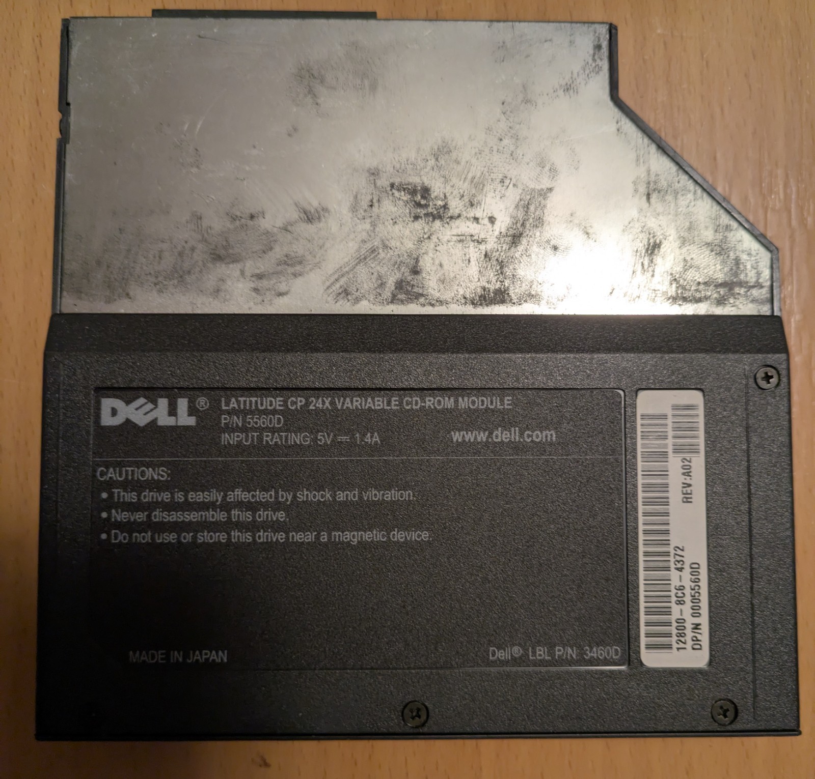 Vintage Dell Latitude PPL CPi D300XT 13″ Laptop CPU Serial Parallel CD & Floppy