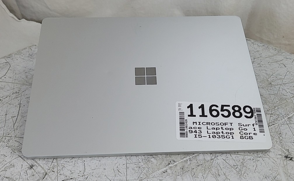 MICROSOFT Surface Laptop Go 1943 Laptop Core I5-1035G1 8GB 128GB SEE NOTES