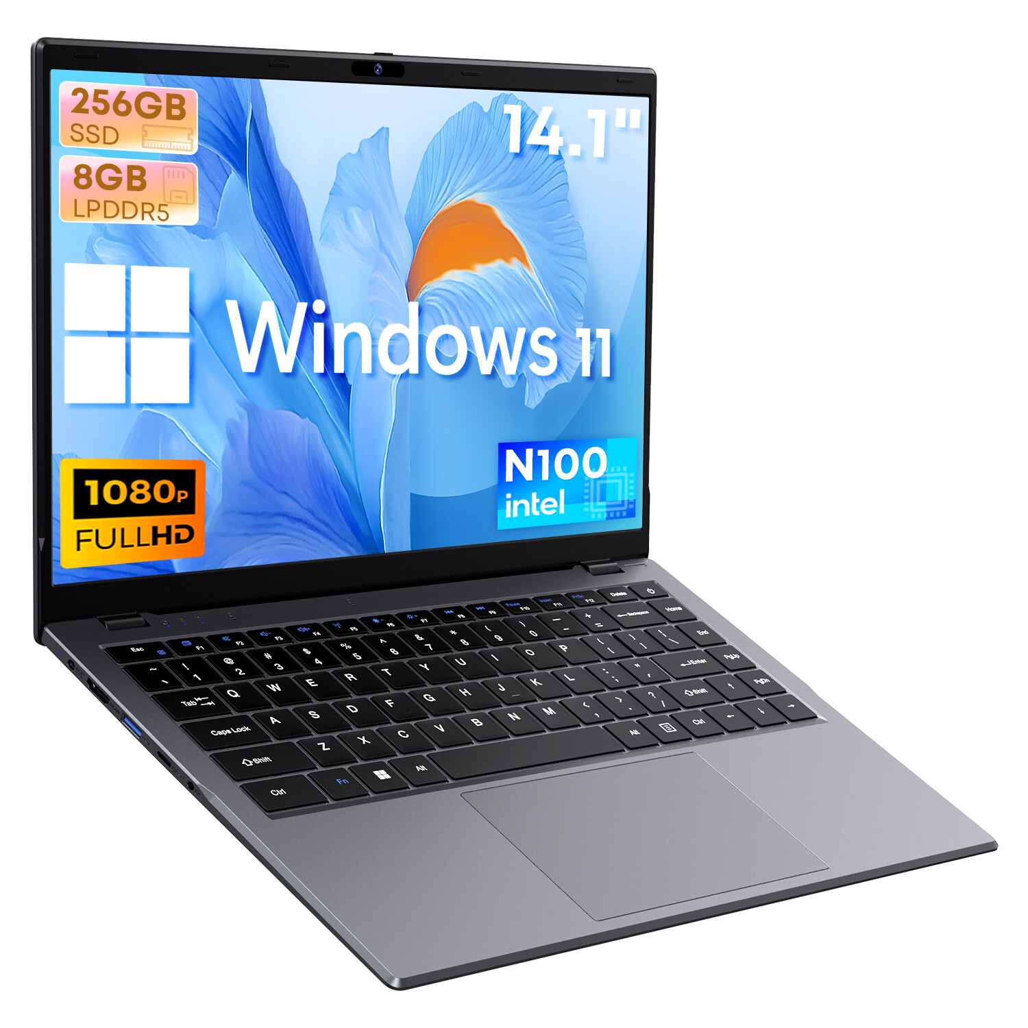 CHUWI GemiBook XPro 14.1in Laptop Intel Alder Lake N100 3.4Ghz Windwos 11H 8+256