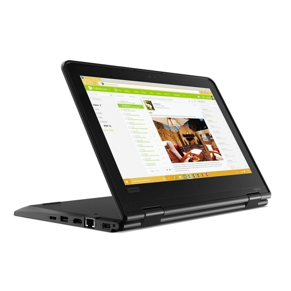 Lenovo ThinkPad Yoga 11e Touchscreen Laptop Windows 10 8GB Ram 256GB SSD Win10p