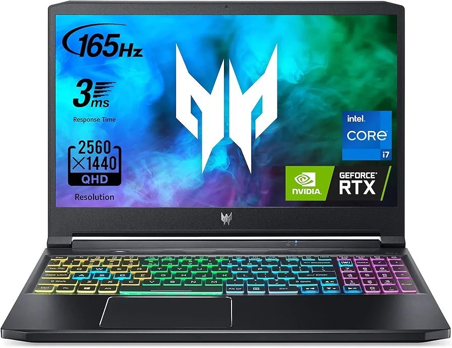 acer Triton 300 | Gaming PC | i7 | RTX 3070 | QHD | 165Hz | 3ms | 16GB | 1TB