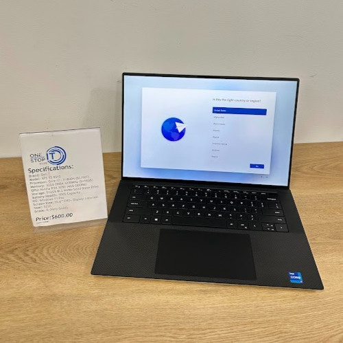 Dell XPS 15 9510, Core i7 11800H, 32GB DDR4, RTX 3050 Ti, 512GB SSD, 2020