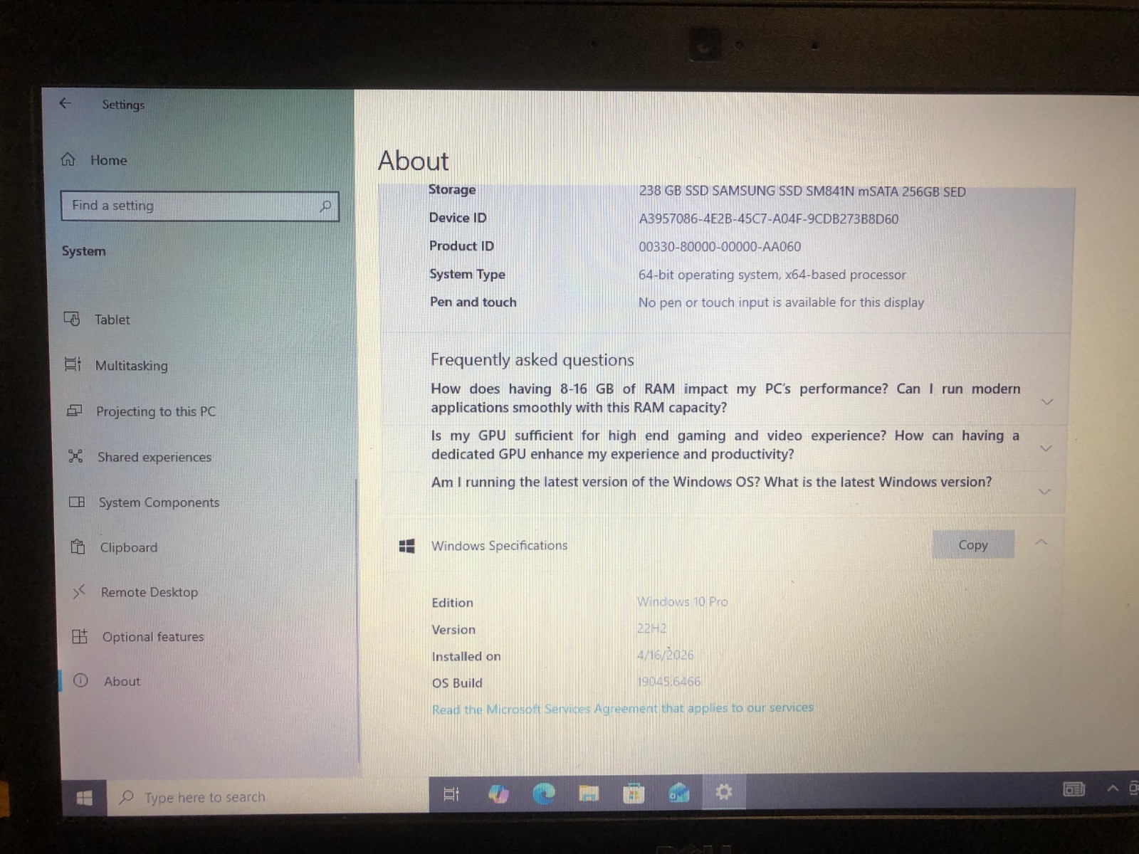 Dell Latitude E5450 (256GB SSD, Intel Core i5-5300U, 2.30 GHz, 8GB RAM