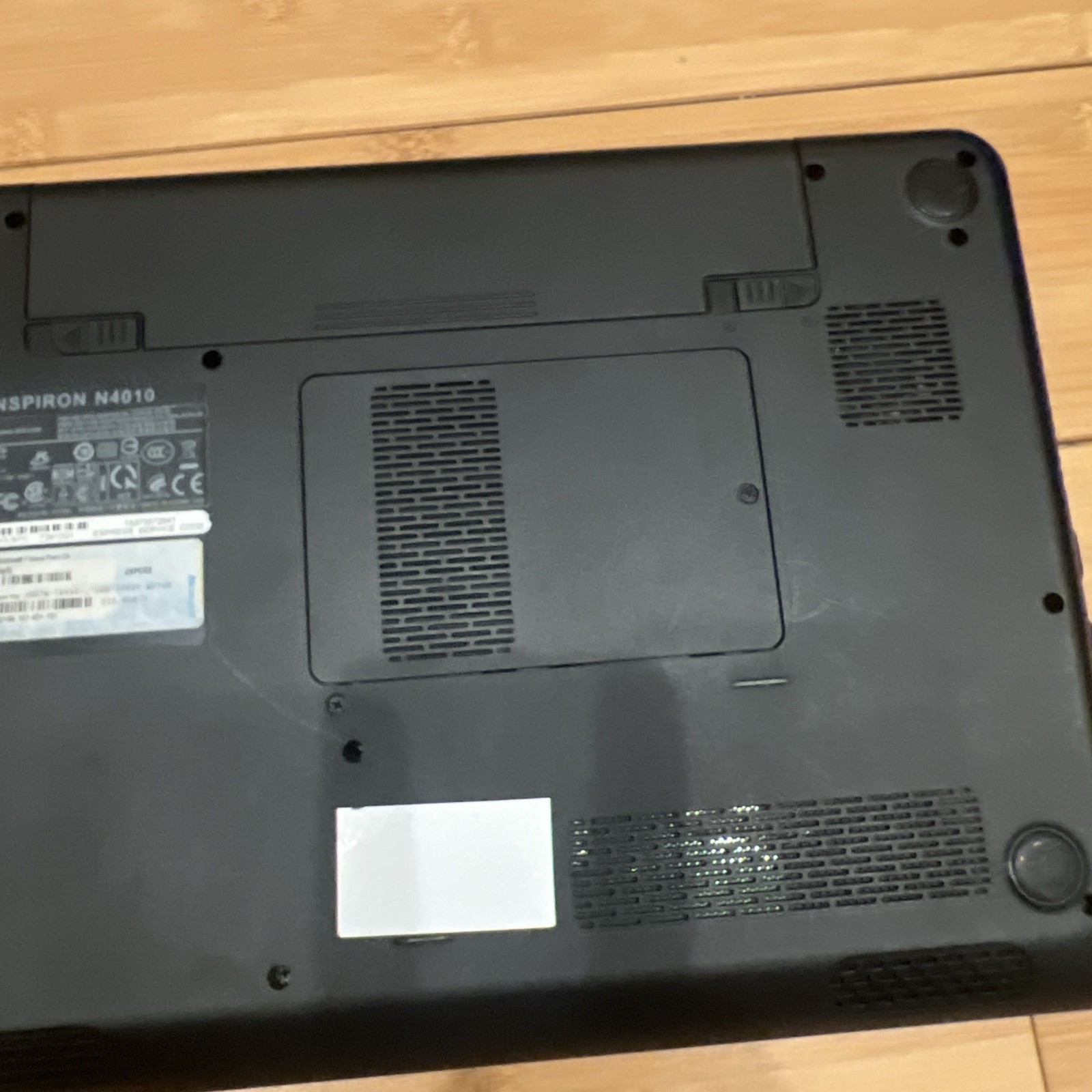 Dell Inspiron N4010 Blue Laptop P11G Untested/Parts Only Read Desc.