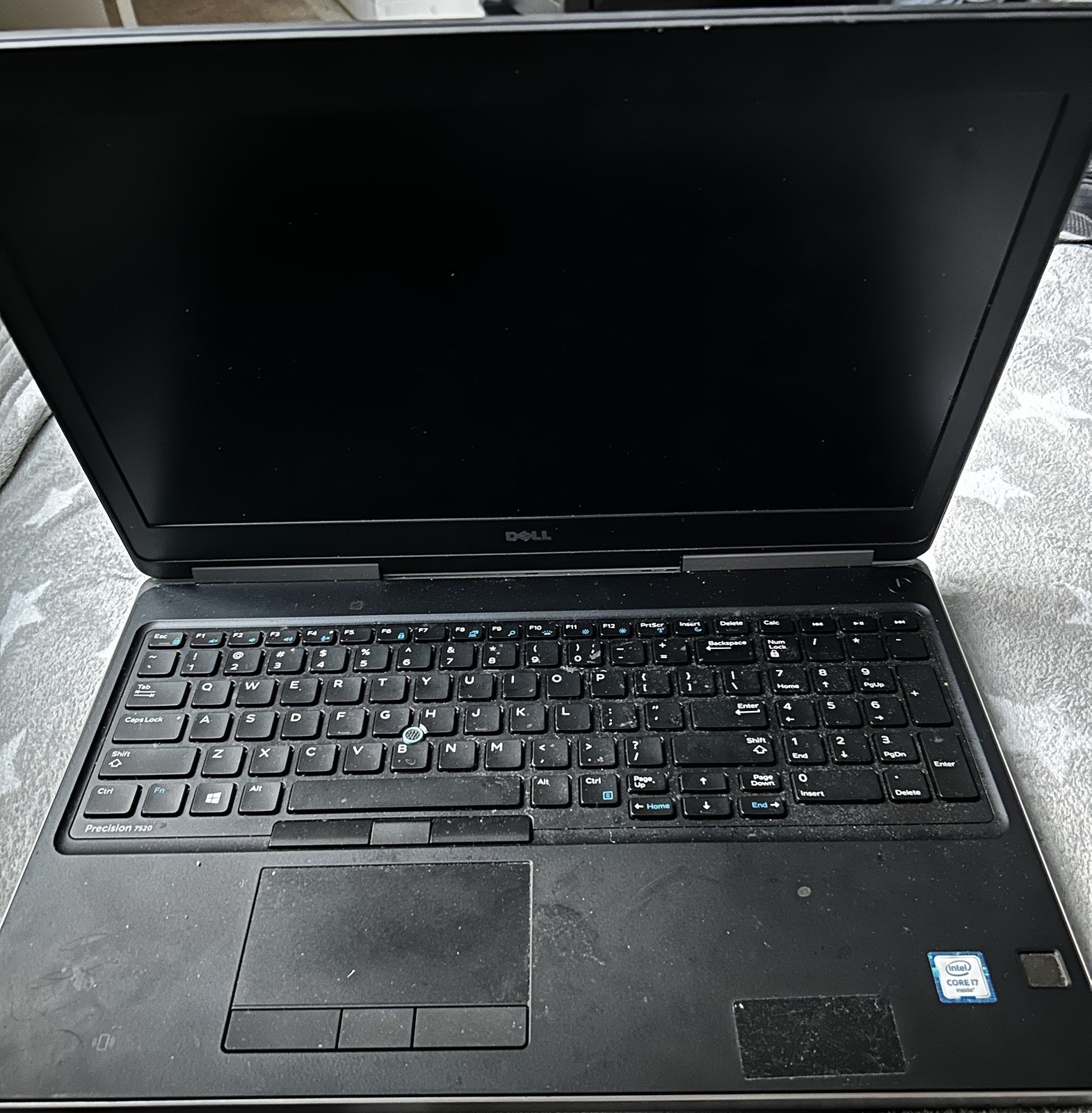 Dell Precision 7520 Laptop i7-6820HQ 32GB RAM NO HDD NVIDIA M2200 W/ EPORT PLUS