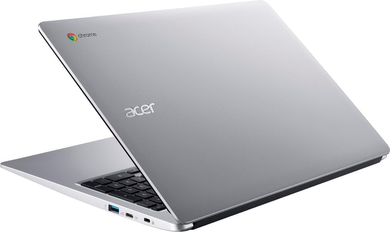 Chromebook 315 Laptop, 15.6″ HD Display, Intel Celeron N4020(Up to 2.8GHz), 4…