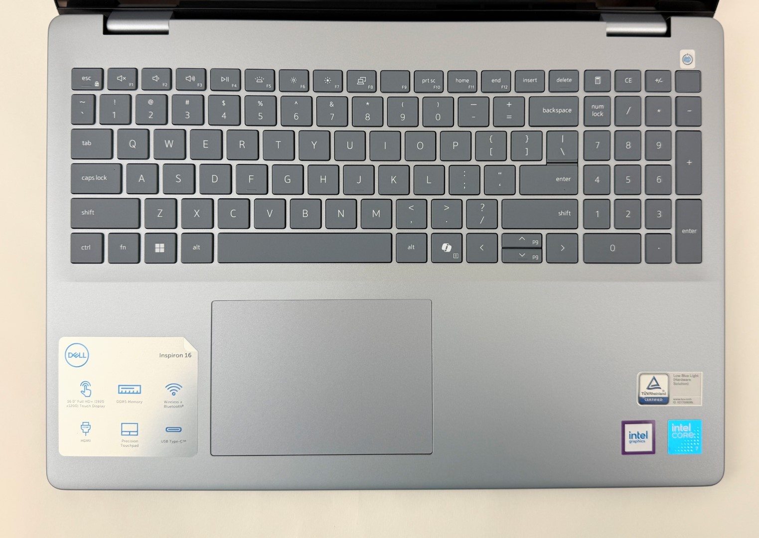 Dell Inspiron 5640 16″ 1920×1200 Touch Core 7 150U 32GB 1TB SSD W11H – Dent