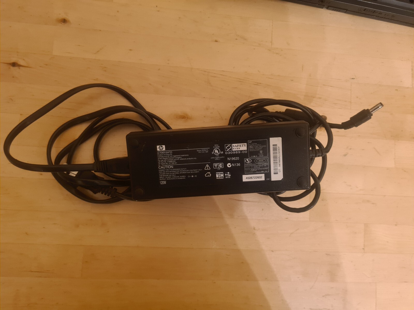 Toshiba WINDOWS XP SP3 Satellite L35-S2194 Laptop Power Supply TESTED WORKS