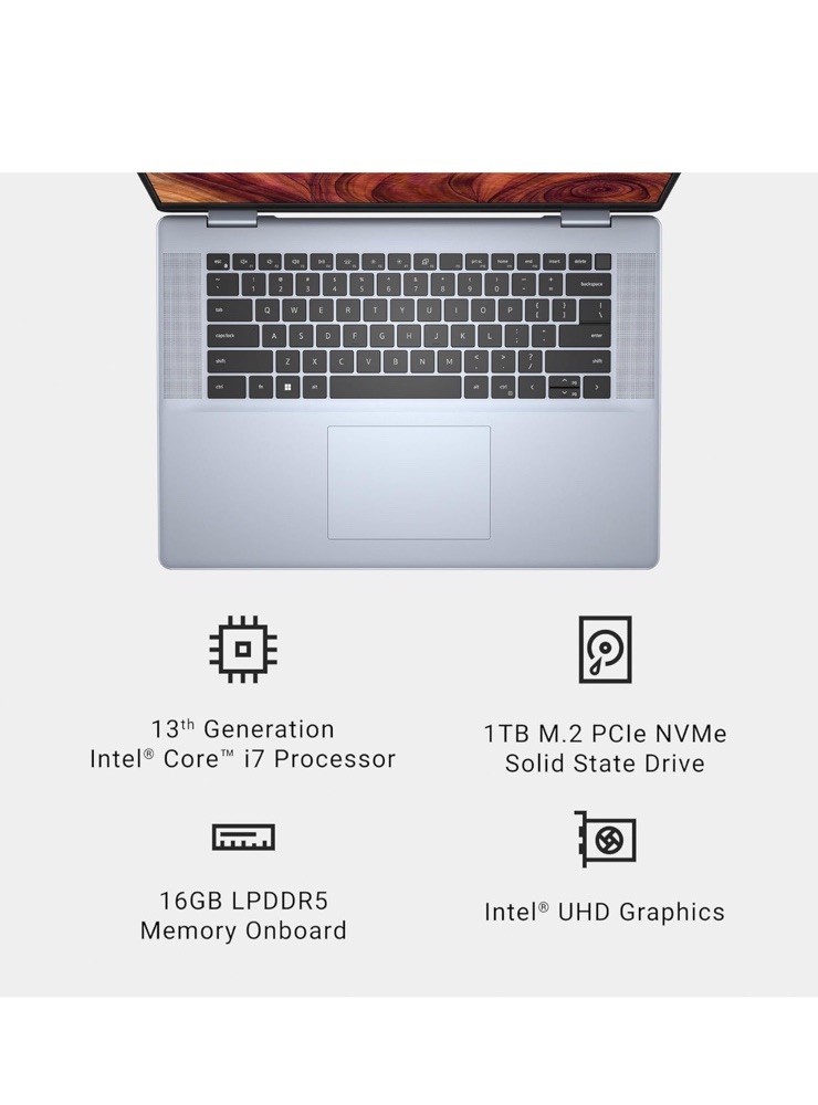 Dell Inspiron 16 Plus Laptop 16″ 2.5K 120Hz IPS i7-13620H 16GB/1TB/Thunderbolt
