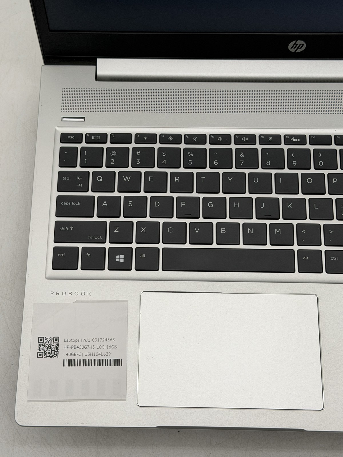 HP ProBook 450 (G7) 15.6inch i5-10210U 16GB 240GB NO OS || Read