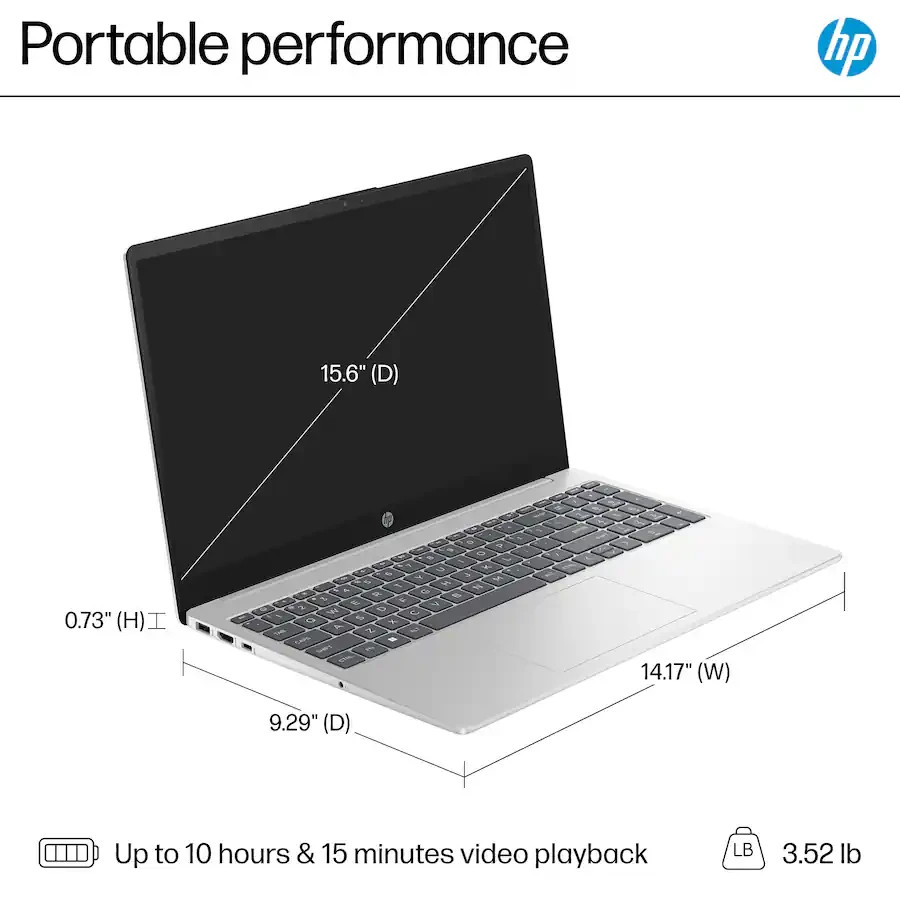 HP – 15.6″ Touch-Screen Laptop – Intel Core i3 1215U – 8 GB – Free Shipping