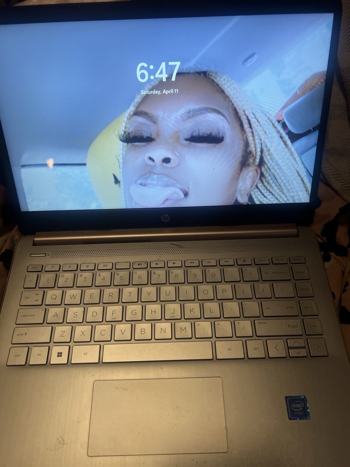 New HP Stream 14″ HD Laptop Intel N4120 64GB eMMC 4GB Ram Office Windows 11 Pink