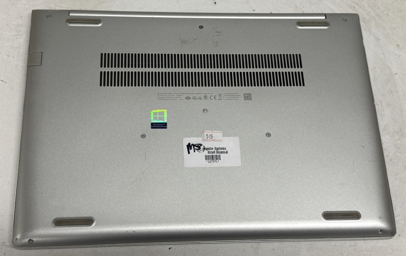 HP ProBook 450 G7 15.6″ (i5-10210u – 8GB RAM – 256GB SSD – Win11Home)