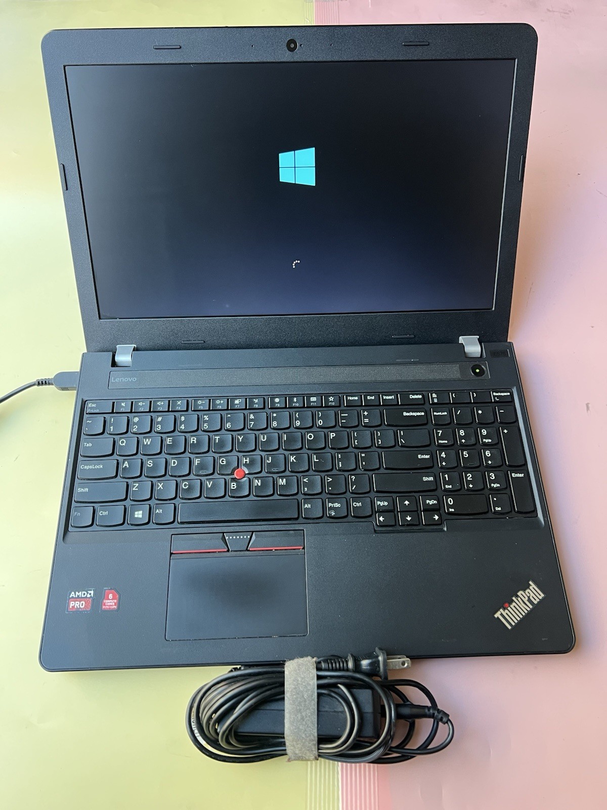 Lenovo ThinkPad E575 AMD PRO A6-9500B R5, 6 COMPUTE 1000GB HDD 8GB WEBCAM HDMI