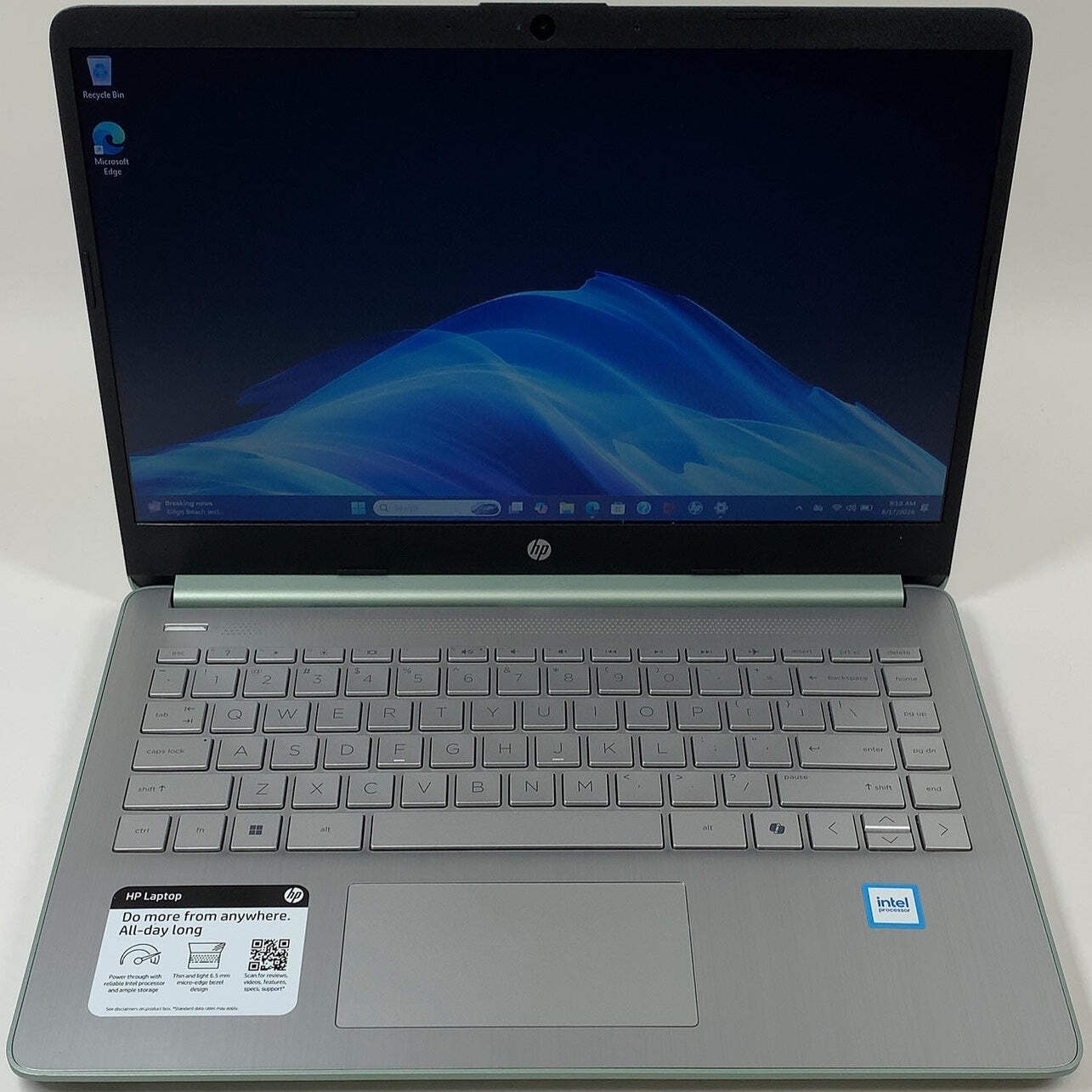 HP NoteBook 14-DQ6013DX N150 4GB RAM 128GB
