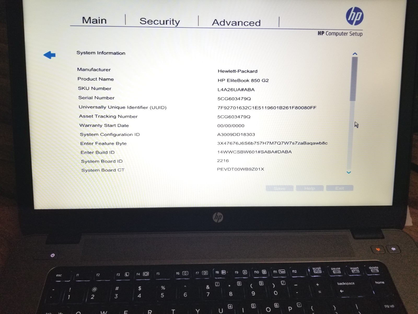 HP EliteBook 850 G2 i7-5600U 128GB SSD 8GB RAM Battery AC Radeon R7 M260X No OS