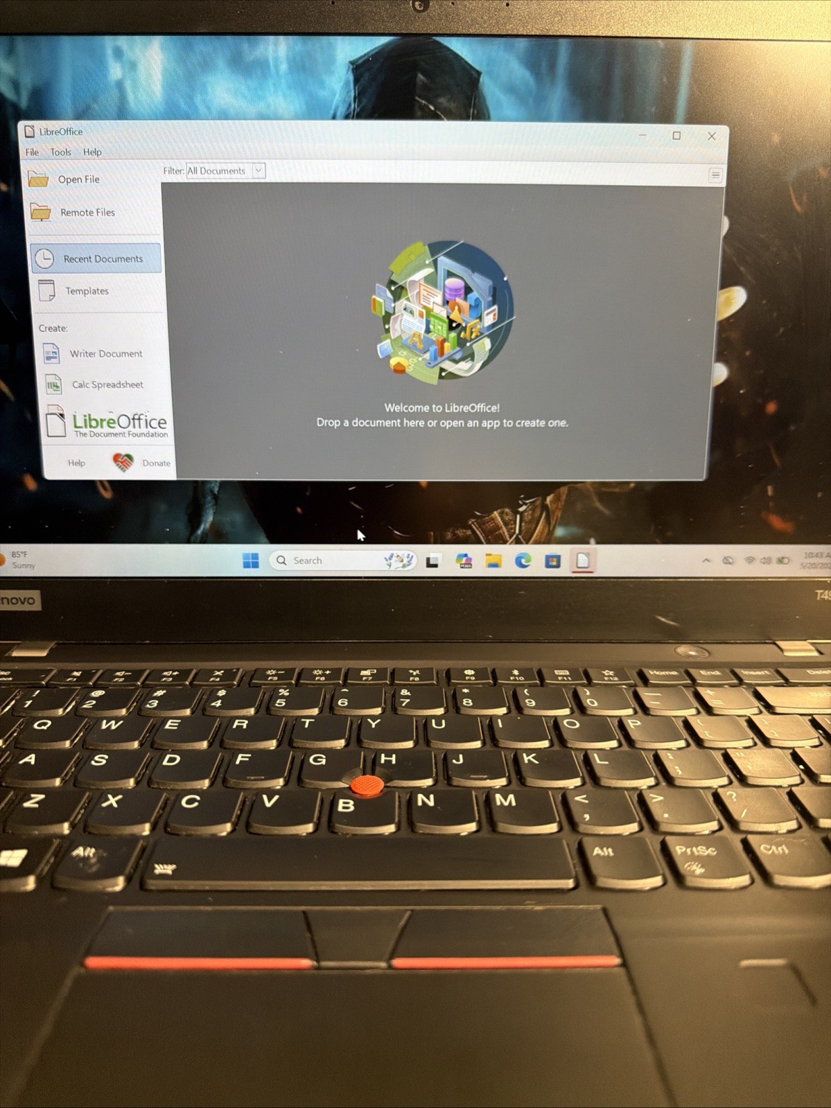 Lenovo ThinkPad T495s Ryzen 7 PRO 3700U 16GB RAM 512GB SSD Win11 Pro 14” NW Bat