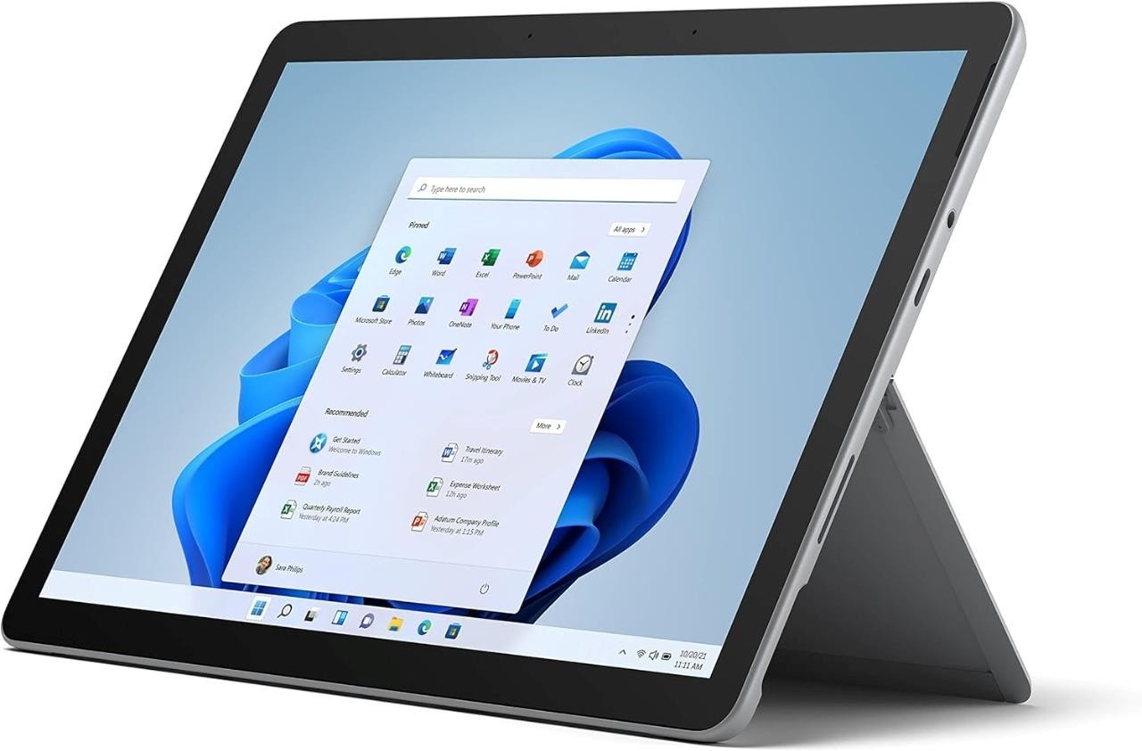Microsoft Surface Go 3 1926 10.5″ Touch i3-10100Y 8GB RAM 128GB SSD, Good
