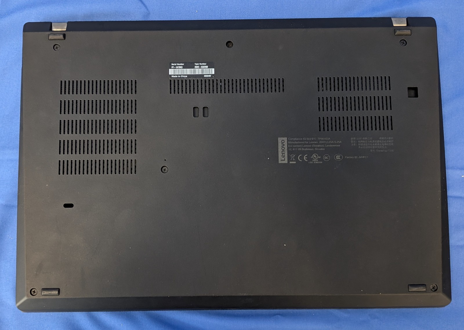 Lenovo ThinkPad T490 Intel Core i5-8365U 1.60GHz 16GB RAM 256GB
