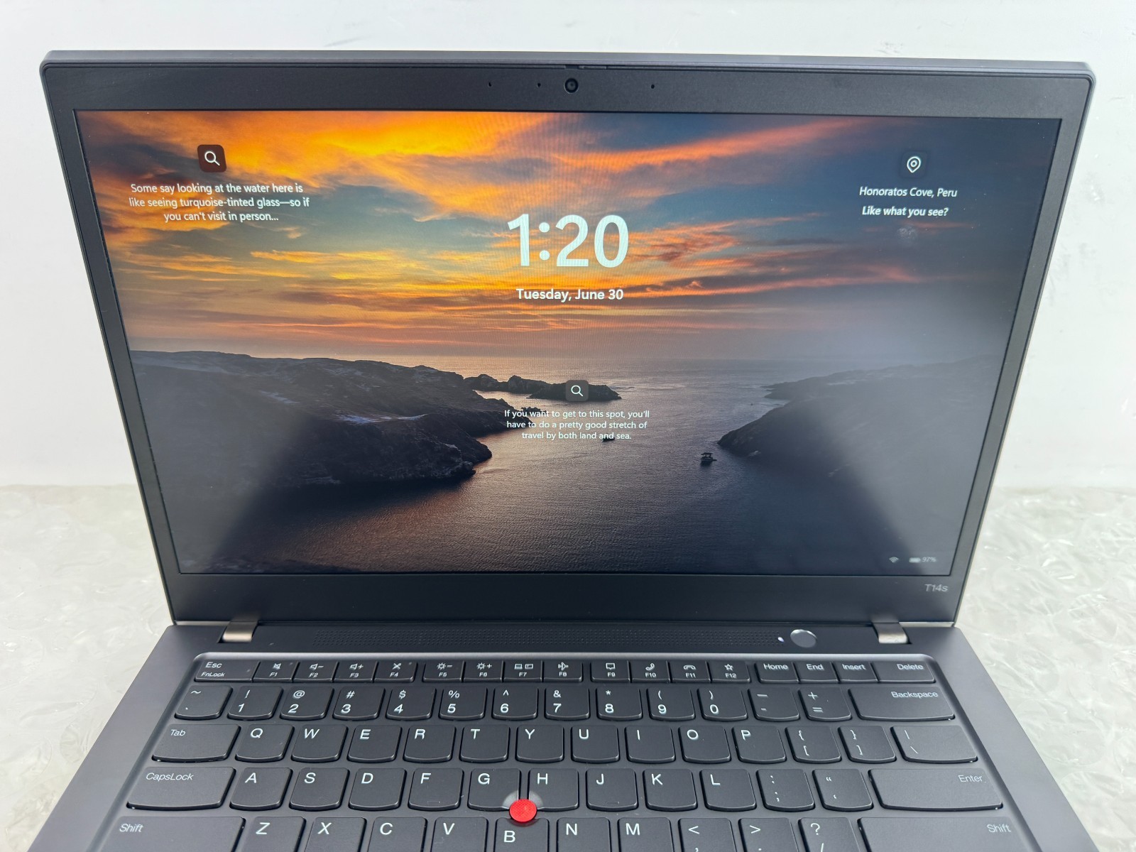 Lenovo ThinkPad T14s Gen 2 i7-1185G7 16GB 256GB SSD 14″ FHD Win 11 Pro