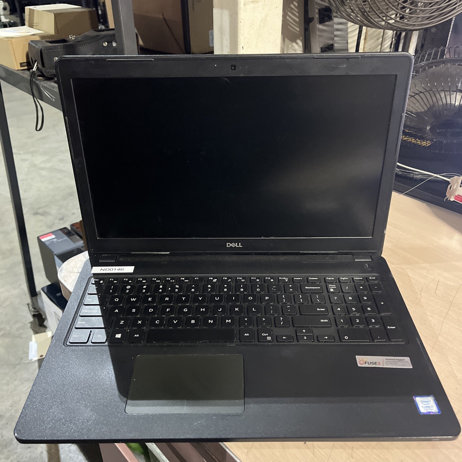 DELL LATITUDE 3580 INTEL CORE I7-7500U 2.70GHZ 8GB RAM NO HD