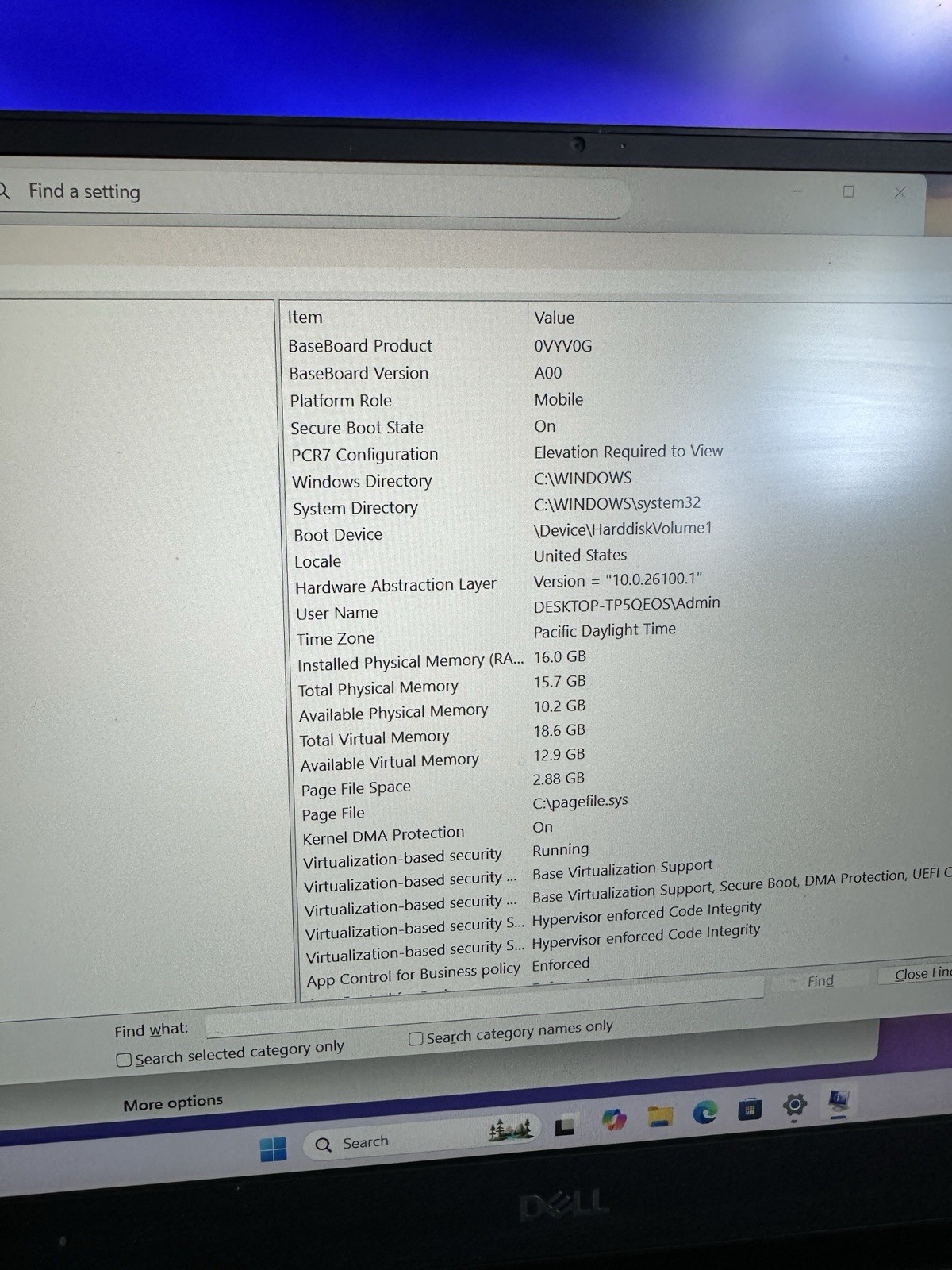 Dell XPS 7590, Gaming GTX 1650, i7-9750H, 16GB RAM, 512GB NVMe, Win 11 Pro