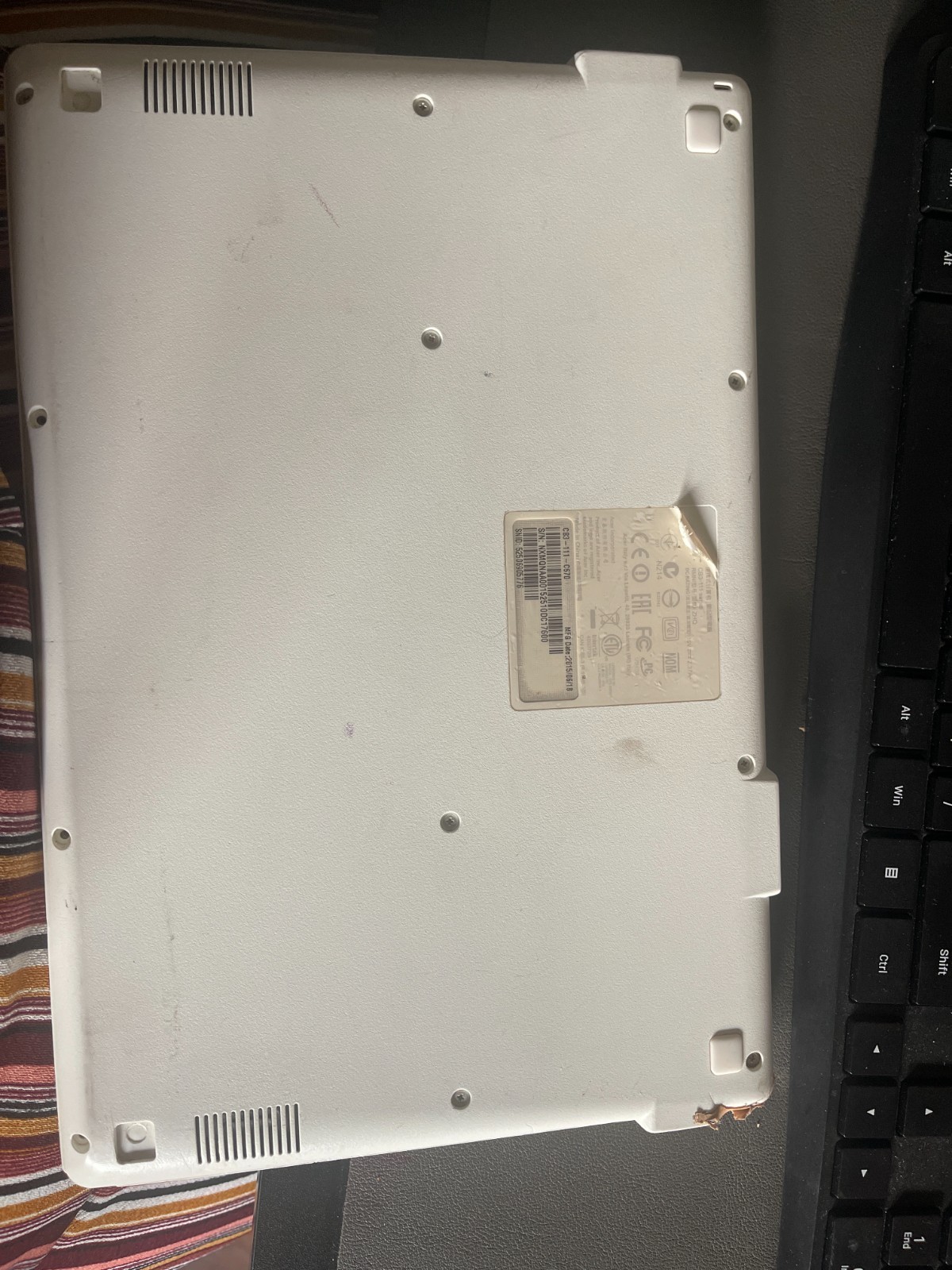 ACER CHROMEBOOK CB3-131 SERIES N15Q10 + CHARGER